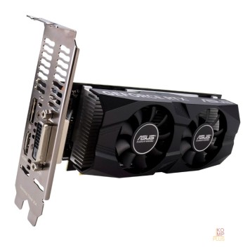 Видеокарта Видеокарта ASUS GeForce RTX 3050 LP BRK OC Edition  6GB GDDR6 96bit DP/DVI/HDMI (RTX3050-O6G-LP-BRK) RTL-1