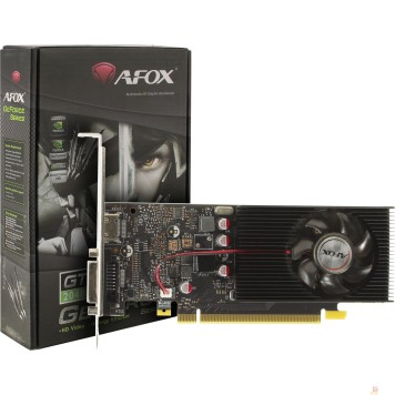 Видеокарта Видеокарта AFOX GT1030 2GB DDR5 64Bit DVI/HDMI ATX Single Fan (AF1030-2048D5L7) RTL 