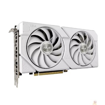 Видеокарта Видеокарта ASUS GeForce RTX 4060 Dual EVO White OC Edition 8GB GDDR6 128bit 3*DP/HDMI (DUAL-RTX4060-O8G-EVO-WHITE) 