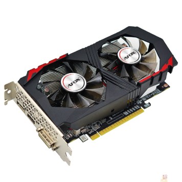 Видеокарта Видеокарта AFOX Geforce GTX1050Ti 4GB GAMING GDDR5 128Bit  DP/DVI/HDMI ATX Dual Fan (AF1050TI-4096D5H2-V6) RTL-1