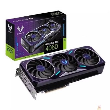 Видеокарта Видеокарта MAXSUN MS-RTX4060 iCraft OC8G S0  8Gb GDDR6, 128bit, 1830-2550Mhz, 3*DP/1*HDMI2.1, 115W Ret (6940709644850)