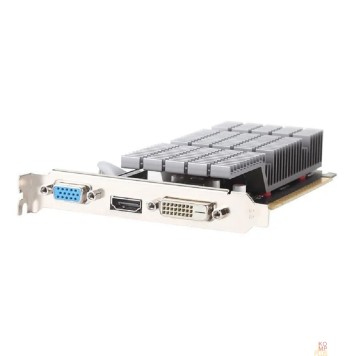 Видеокарта Видеокарта MAXSUN MS-GT710 Power Hammer2G  2Gb GDDR3, 64bit, 954/1333Mhz,  DP/HDMI/DVI, 19W Ret {6940709619285}-1