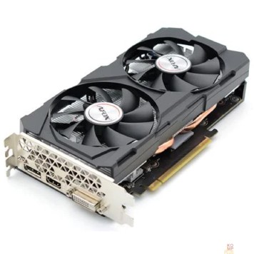 Видеокарта Видеокарта AFOX Geforce RTX 2060 SUPER 8GB GAMING GDDR6 256Bit 3xDP/HDMI ATX Dual Fan (AF2060S-8192D6H4-V2) RTL 