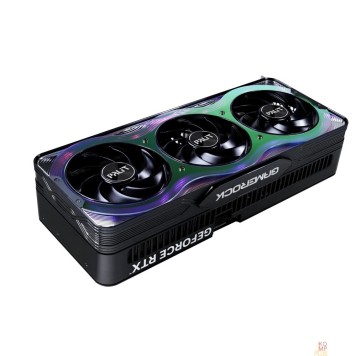 Видеокарта Видеокарта Palit PCI-E RTX5090 GAMEROCK OC NV RTX5090 32Gb 512bit GDDR7 2295/30000/HDMIx1/DPx3/HDCP  NE75090S19R5-GB2020G-1