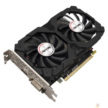 Видеокарта Видеокарта AFOX Radeon RX550 8GB GDDR5 128Bit DVI/HDMI/DP ATX 2FAN (AFRX550-8192D5H2-V2) RTL-2