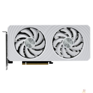 Видеокарта Видеокарта PCIE16 RTX5060 8GB PA-RTX5060 WHITE OC 8GB PALIT-1