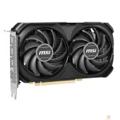 Видеокарта Видеокарта PCI-E MSI GeForce RTX 4060 TI VENTUS 2X BLACK OC (RTX 4060 Ti VENTUS 2X BLACK 8G OC||BULK) 8GB GDDR6 128bit 5nm 2580/18000MHz 3*DP HDMI