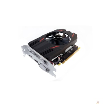 Видеокарта Видеокарта CBR Radeon RX 550 4G GDDR5, 128BIT, 896, 1175MHz, Single fan, PCIE 3.0, 50W (DVI/HDMI/DP) VGA-STX550-4G-RTL-1