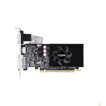 Видеокарта Видеокарта CBR GT610 2G, 64BIT, DDR3, 700Mhz, 29W (DVI/HDMI/CRT)VGA-STX610-2G-RTL