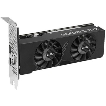 Видеокарта MSI RTX 3050 LP E 6G OC NVIDIA GeForce RTX 3050 6Gb GDDR6 1492/14000 HDMIx2 DPx1 HDCP Ret low profile-1