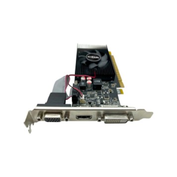 Видеокарта CBR GT710 2Gb DDR3, 64bit, 954Mhz, 1*HDMI + 1*DVI + 1*VGA, 29W, Ret VGA-STX710-2G-RTL-2
