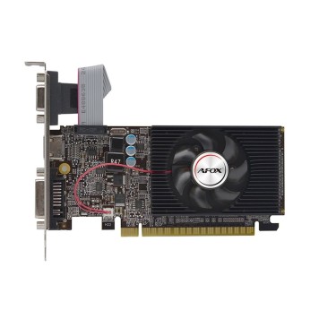Видеокарта Afox PCI-E 3.0 AF610-1024D3L7-V6 NVIDIA GeForce GT 610 1Gb 64bit GDDR3 810/1333 DVIx1 HDMIx1 CRTx1 HDCP Ret-1