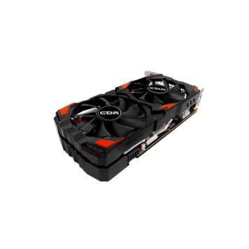 Видеокарта CBR Radeon RX 580 8G GDDR5, 256BIT, 2048, 1168MHz, Dual fan PCIE 3.0, 150W (HDMI/2xDP) VGA-STX580-8G-RTL-1