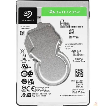 Жесткий диск 2TB Seagate Compute (ST2000LM015) {SATA 6.0Gb/s, 5400 rpm, 128mb buffer, 7mm}