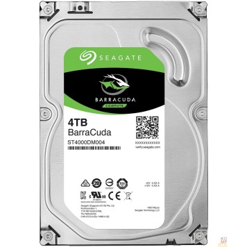 Жесткий диск 4TB Seagate BarraCuda (ST4000DM004) {Serial ATA III, 5400 rpm, 256mb buffer}-1