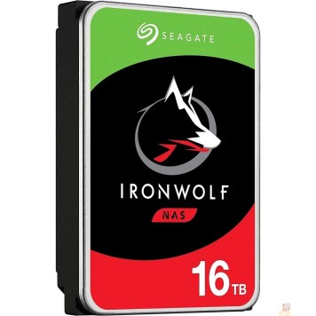Жесткий диск 16TB Seagate Ironwolf (ST16000VN001) {SATA 6.0Gb/s, 7200 rpm, 64mb buffer, 3.5