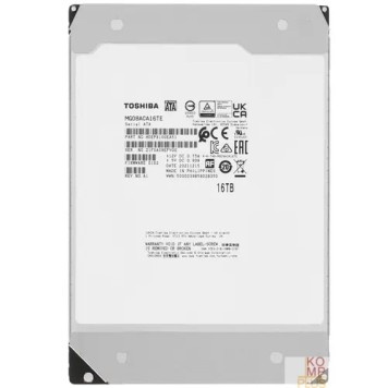 Жесткий диск 16TB Toshiba Enterprise Capacity (MG08ACA16TE) SATA, 7200 rpm, 512Mb buffer, 3.5