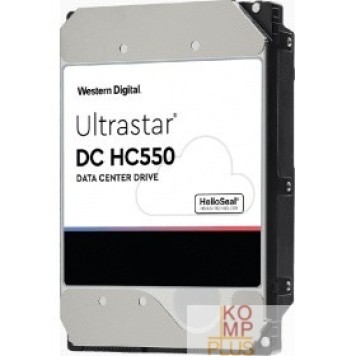Жесткий диск 16TB WD Ultrastar DC HC550 {SAS 12Gb/s, 7200 rpm, 512mb buffer, 3.5