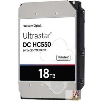 Жесткий диск 18Tb WD Ultrastar DC HC550 {SATA 6Gb/s, 7200 rpm, 512mb buffer, 3.5