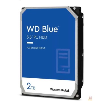 Жесткий диск 2TB WD Blue (WD20EZBX) {Serial ATA III, 7200 rpm, 256Mb buffer}