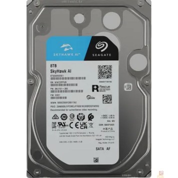 Жесткий диск 8TB Seagate SkyHawkAl (ST8000VE001) {SATA 6 Гбит/с, 7200 rpm, 256 mb buffer, для видеонаблюдения}-1
