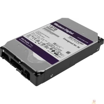 Жесткий диск 18TB WD Purple Pro (WD181PURP) {Serial ATA III, 7200- rpm, 512Mb, 3.5