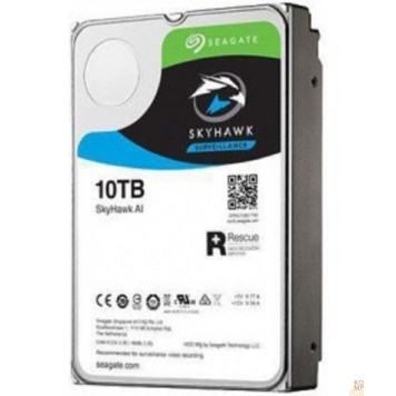 Жесткий диск 10TB Seagate SkyHawkAl (ST10000VE001) {SATA 6 Гбит/с, 7200 rpm, 256 mb buffer, для видеонаблюдения}-1