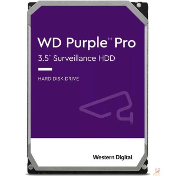 Жесткий диск 12TB WD Purple Pro (WD121PURP) {Serial ATA III, 7200- rpm, 256Mb, 3.5