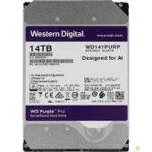 Жесткий диск 14TB WD Purple Pro (WD141PURP) {Serial ATA III, 7200- rpm, 512Mb, 3.5