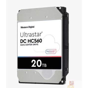 Жесткий диск 20Tb WD Ultrastar DC HC560 {SATA 6Gb/s, 7200 rpm, 512mb buffer, 3.5
