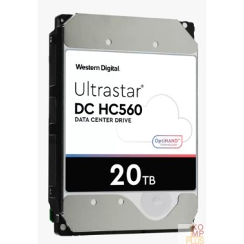 Жесткий диск 20Tb WD Ultrastar DC HC560 {SATA 6Gb/s, 7200 rpm, 512mb buffer, 3.5