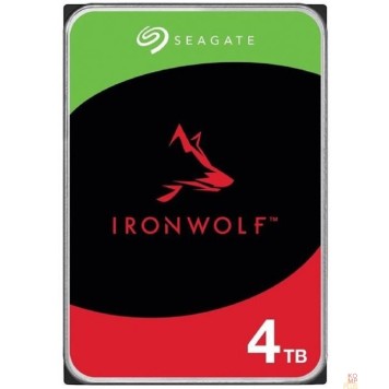 Жесткий диск 4TB Seagate Ironwolf (ST4000VN006) {SATA 6.0Gb/s, 5400 rpm, 256mb buffer, 3.5