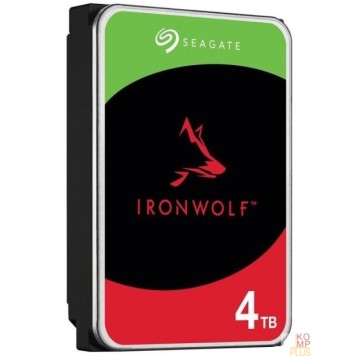 Жесткий диск 4TB Seagate Ironwolf (ST4000VN006) {SATA 6.0Gb/s, 5400 rpm, 256mb buffer, 3.5