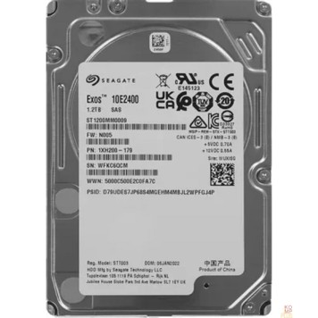 Жесткий диск 1.2TB Seagate Enterprise Performance 10K (ST1200MM0009) {SAS 12Gb/s, 10 000 prm, 128 mb buffer, 2.5