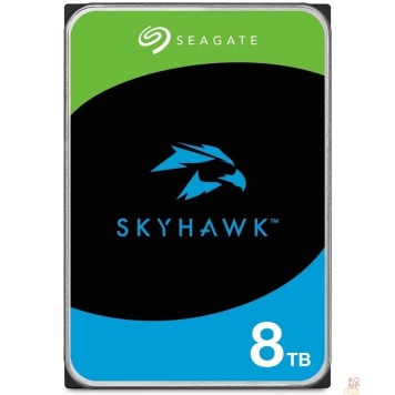 Жесткий диск 8TB Seagate SkyHawk (ST8000VX010) {SATA 6 Гбит/с, 7200 rpm, 256 mb buffer}