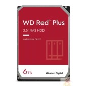 Жесткий диск 6TB WD NAS Red Plus (WD60EFPX) {Serial ATA III, 5400- rpm, 256Mb, 3.5