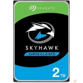 Жесткий диск 2TB Seagate Skyhawk (ST2000VX017) {Serial ATA III, 5400 rpm, 256mb, для видеонаблюдения}
