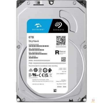 Жесткий диск 6TB Seagate SkyHawk (ST6000VX009) {SATA 6 Гбит/с, 5400 rpm, 256 mb buffer}