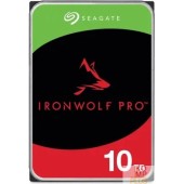 Жесткий диск 10TB Seagate IronWolf Pro (ST10000NT001) {SATA 6 Гбит/с, 7200 rpm, 256 mb buffer, для NAS}