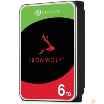 Жесткий диск 6TB Seagate Ironwolf (ST6000VN006) {SATA 6.0Gb/s, 5400 rpm, 256mb buffer, 3.5