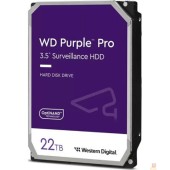 Жесткий диск 22TB WD Purple Pro (WD221PURP) {Serial ATA III, 7200- rpm, 512Mb, 3.5