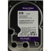 Жесткий диск 6TB WD Purple (WD63PURU)  {Serial ATA III, 5400- rpm, 256Mb, 3.5