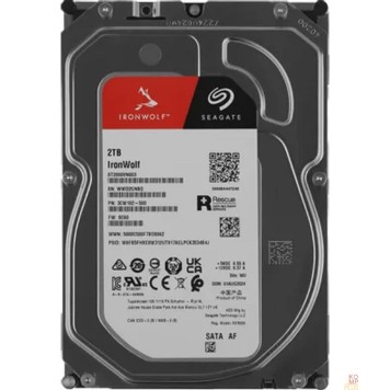 Жесткий диск 2TB Seagate Ironwolf (ST2000VN003) {SATA 6.0Gb/s, 5900 rpm, 256mb buffer, 3.5