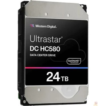 Жесткий диск 24Tb WD Ultrastar DC HC580 {SATA 6Gb/s, 7200 rpm, 512mb buffer, 3.5