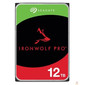 Жесткий диск 12TB Seagate Ironwolf Pro (ST12000NT001) {SATA 6.0Gb/s, 7200 rpm, 256mb buffer, 3.5