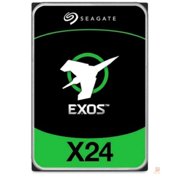 Жесткий диск 24TB Seagate Exos X24 (ST24000NM007H) {SAS 12Gb/s, 7200 rpm, 512mb buffer, 3.5
