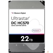 Жесткий диск HDD WD SATA 22Tb Ultrastar DC HC570 0F48155 7200 6Gb/s 512Mb WUH722222ALE6L4