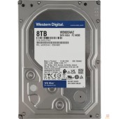Жесткий диск 8TB WD Blue (WD80EAAZ) {Serial ATA III, 5640 rpm, 256Mb buffer}