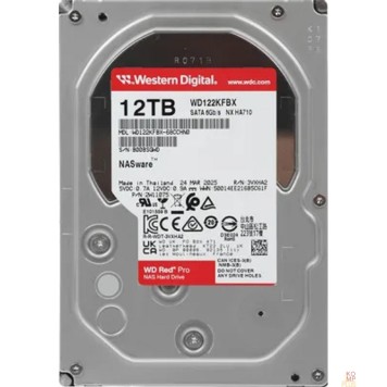 Жесткий диск 12TB WD Red Pro (WD122KFBX) {Serial ATA III, 7200- rpm, 512Mb, 3.5