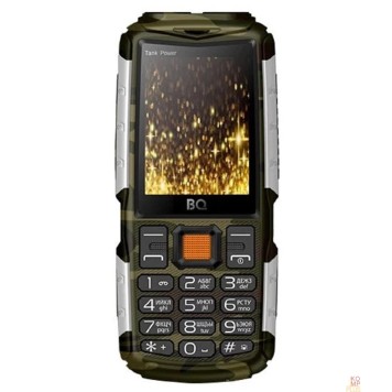 Мобильный телефон BQ 2430 Tank Power Camouflage+Silver